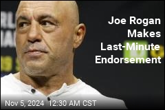 Joe Rogan Makes Last-Minute Endorsement