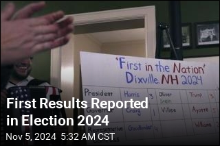 First Results Reported in Election 2024