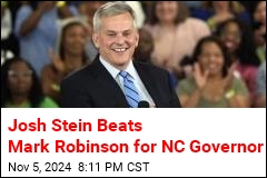 Josh Stein Beats Mark Robinson for NC Governor