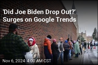 &#39;Did Joe Biden Drop Out?&#39; Surges on Google Trends