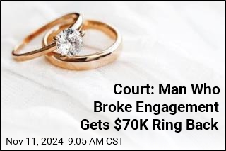 Woman Loses Bid to Keep $70K Engagement Ring