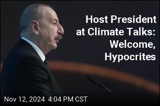 Host President at Climate Talks: Welcome, Hypocrites