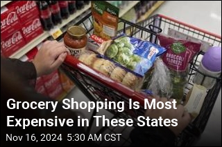 Grocery Shopping Is Most Expensive in These States