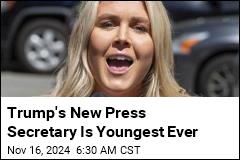 Trump&#39;s New Press Secretary Is Youngest Ever