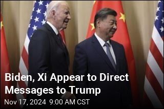 Biden, Xi Appear to Direct Messages to Trump