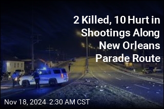 2 Killed, 10 Hurt in Shootings Along New Orleans Parade Route