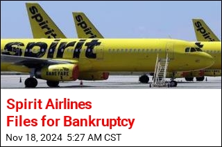 Spirit Airlines Files for Bankruptcy