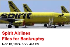 Spirit Airlines Files for Bankruptcy