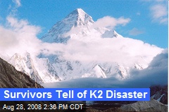 Survivors Tell of K2 Disaster