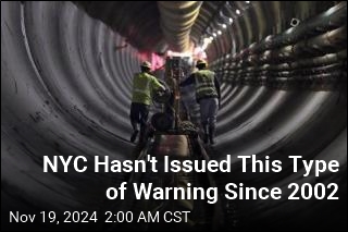 NYC Hasn&#39;t Issued This Type of Warning Since 2002