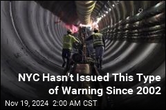 NYC Hasn&#39;t Issued This Type of Warning Since 2002