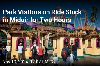 Park Visitors on Ride Stuck in Midair for Two Hours