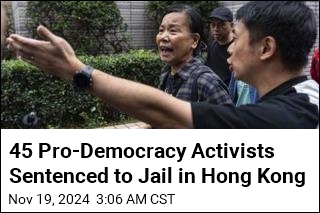 Hong Kong Sentences Dozens of Pro-Democracy Activists