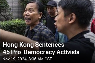 Hong Kong Sentences Dozens of Pro-Democracy Activists