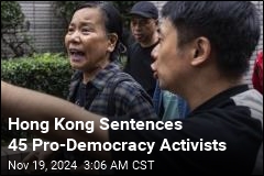 Hong Kong Sentences Dozens of Pro-Democracy Activists