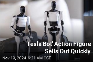 &#39;Tesla Bot&#39; Action Figure Sells Out Quickly