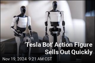 &#39;Tesla Bot&#39; Action Figure Sells Out Quickly