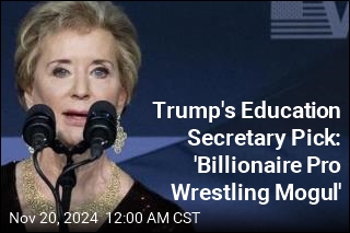 Trump Reveals His Education Secretary Pick