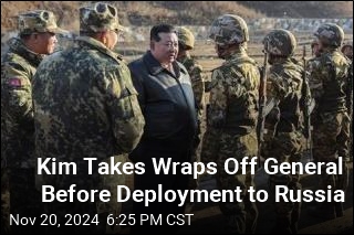 Kim Takes Wraps Off General Before Deployment to Russia