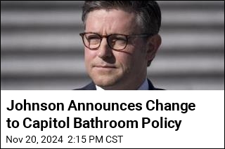 Johnson Bans Trans People From Capitol Bathrooms