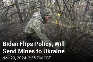 Biden Changes Policy, Agrees to Send Mines to Ukraine