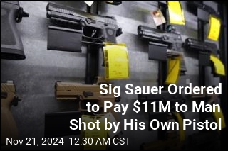 Sig Sauer Ordered to Pay $11M to Man Shot by His Own Pistol