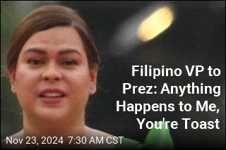 Filipino VP to Prez: Anything Happens to Me, You&#39;re Toast