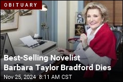 Best-Selling Novelist Barbara Taylor Bradford Dies