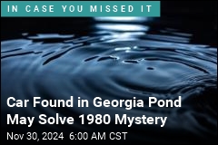 Car Found in Georgia Pond May Solve 44-Year-Old Mystery