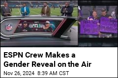 ESPN Crew Assists Gender Reveal on the Air