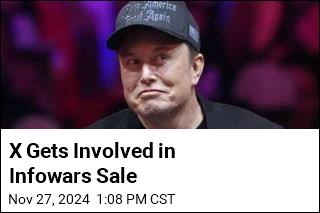 X Gets Involved in Infowars Sale