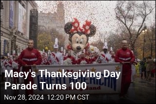 Macy's Thanksgiving Day Parade Turns 100