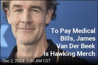 James Van Der Beek Selling Merch to Fund His Treatment