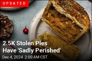 Chef Urges Thieves to Donate $32K in Stolen Pies