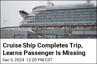 American Man Missing as Cruise Ship Docks