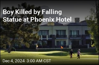 Boy Killed by Falling Statue at Phoenix Hotel