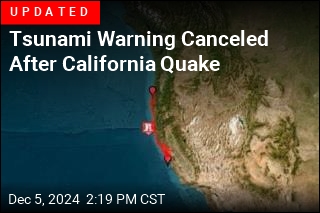 Tsunami Warning Issued After California Quake