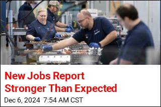 New Jobs Report Stronger Than Expected