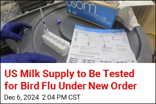 US Milk Supply to Be Tested for Bird Flu Under New Order