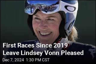 Lindsey Vonn Calls First Races Since 2019 &#39;a Solid Start&#39;