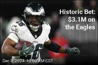 $3.1M Bet Rides on the Eagles