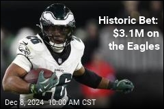 $3.1M Bet Rides on the Eagles