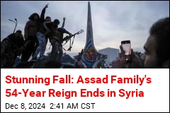 Assad Regime Appears to Have Fallen in Syria