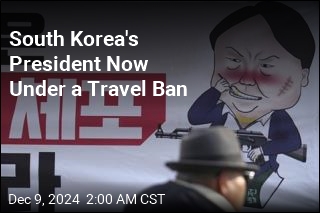 South Korea&#39;s President Now Under a Travel Ban