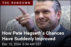 Pete Hegseth's Chances Have Suddenly Improved