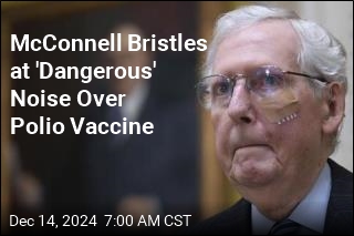 McConnell Bristles at &#39;Dangerous&#39; Noise Over Polio Vaccine