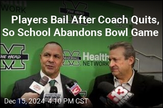 Players Bail After Coach Quits, So School Abandons Bowl Game