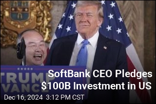 SoftBank CEO Pledges $100B Investment in US