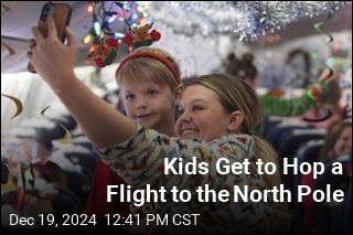 In Denver, Kids Hop a Flight to the North Pole