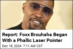 Report: Foxx Brouhaha Began With a Phallic Laser Pointer